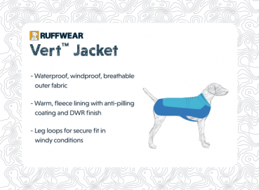 Ruffwear Vert Jacket Sockeye Red Gr. XXS